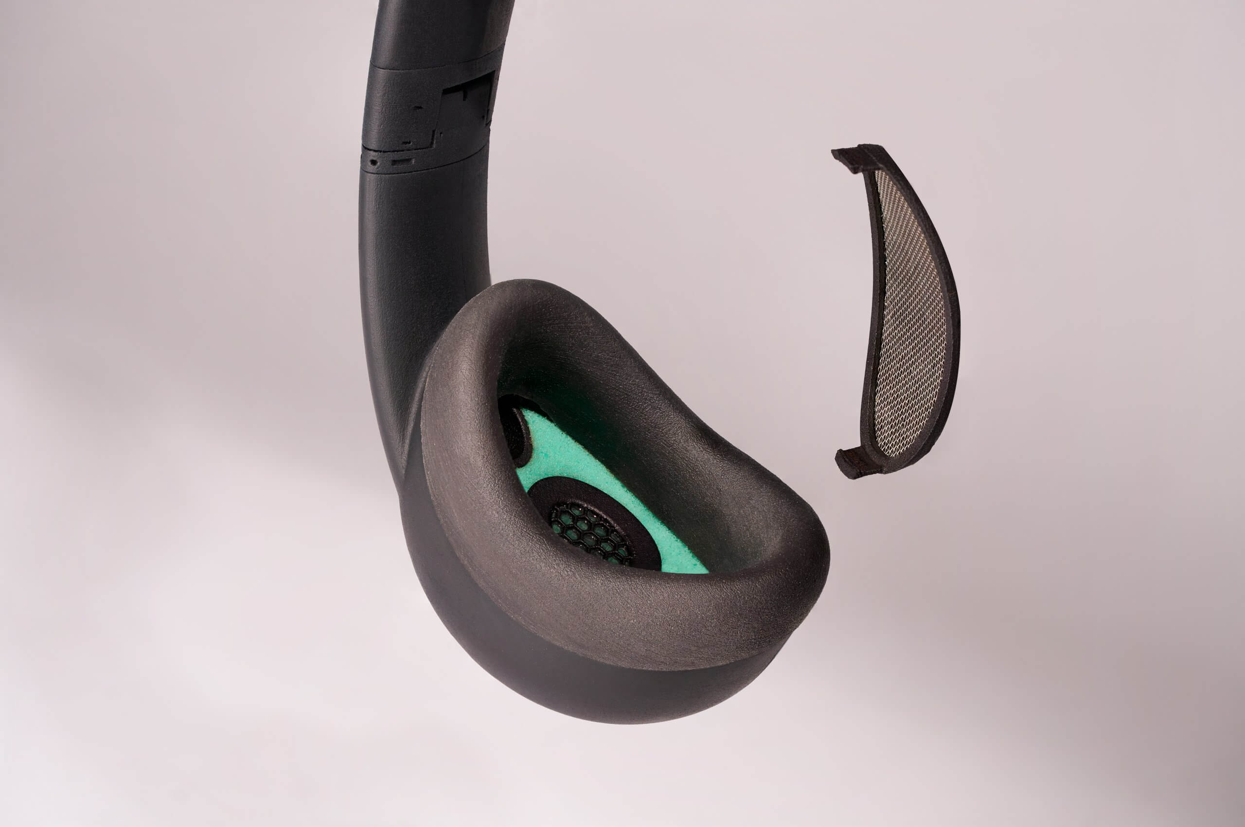 Headset ear cushion product shot